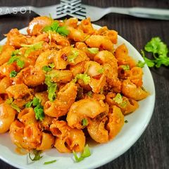 A picture of Mayo Pasta.