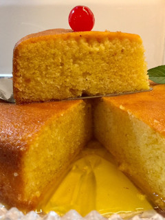 Una foto de Pastel Libanés con licor de naranja, sin azucar
