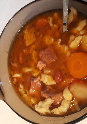 Babgulyás recept fotója