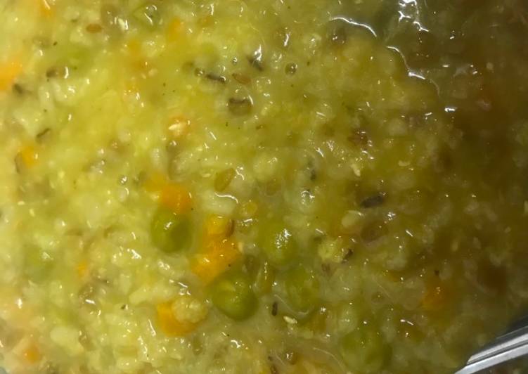 Simple Way to Make Awsome Delicious veggies with rice and lentil Cooking Basics for Beginners