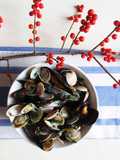 Sauté di cozze e vongole al Pastis