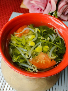 Foto resep Bening Bayam Toge Jagung