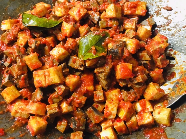 Cara Mudah Menyiapkan Resep Balado hati sapi dan tahu ala Chef Turnip Anti Ribet, Lezat