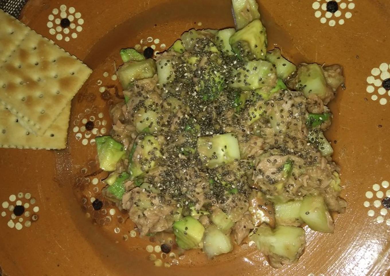 Ensalada de atún y pepino🐟