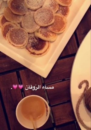 صورة لوصفة بان كيك ❤️❤️