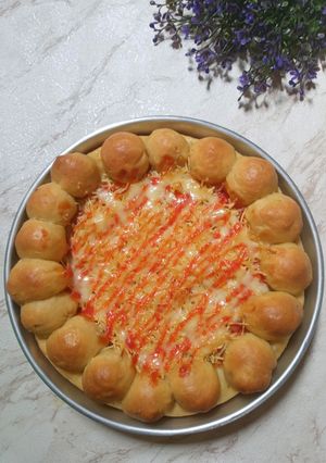 Foto resep Pizza Sosis Keju Mayones