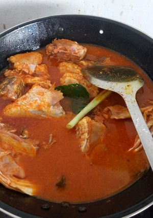 Foto resep Asam pedes ikan merah