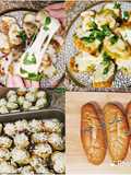 Garlic bread with cheese خبز الثوم مع الجبنة(بطريقتين)