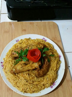 صورة لوصفة طبق شعيرية