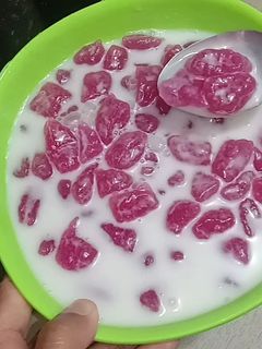 Foto resep Cenil buah naga