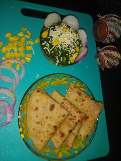 કોર્ન પાલક સબ્જી (Corn Palak Sabji Recipe In Gujarati) રેસીપી મુખ્ય ફોટો