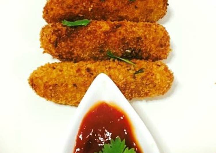 Crispy crunchy mixed vegetable cigars