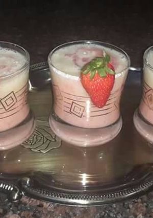 صورة لوصفة كوكتيل فريش🍓🍌🍊🍓