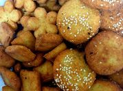 A picture of semolina biscuit