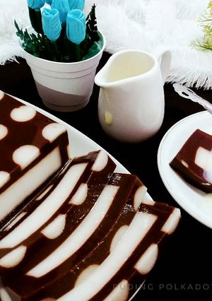 Foto resep Puding Polkadot