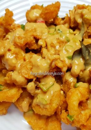Foto resep Cumi Goreng Crispy Saus Telur Asin 🦑