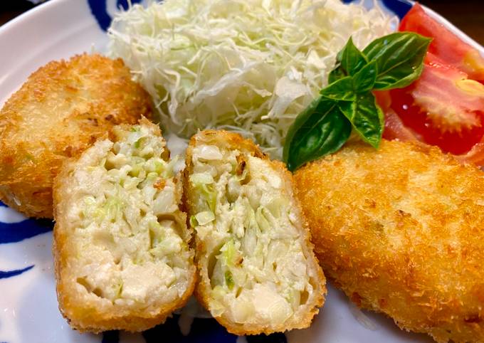 Tofu Cabbage Cutlet (vegan)