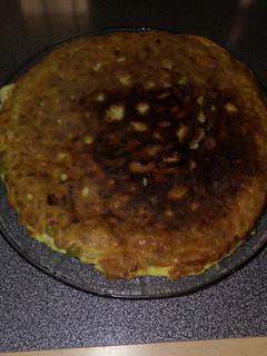 Una foto de Tortilla de arvejas súper fácil y rápido 👌