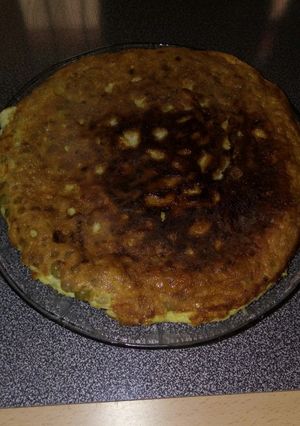 Una foto de Tortilla de arvejas súper fácil y rápido 👌