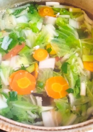 Foto resep Sayur Sop Tanpa Minyak