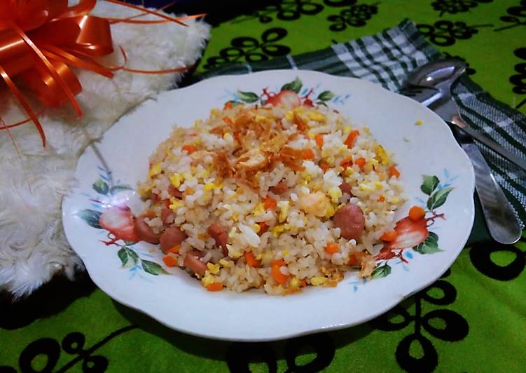 Cara mudah memasak Nasi Goreng "dr" HONGKONG??😂 Anti Gagal
