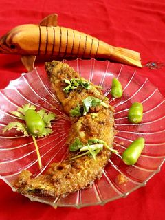পাবদা মাছের রোস্ট(Pabda macher roast recipe in bengali) রেসিপির প্রধান ছবি