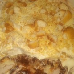 A picture of Milky Way Banana Pudding.