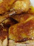 Roasted Capon with an orange and brandy sauce 🎄