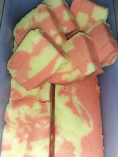 Foto resep Bolu pelangi kukus