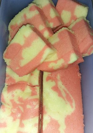 Foto resep Bolu pelangi kukus