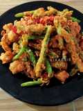 Buncis tempe cabe garam