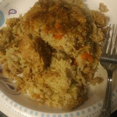 A picture of Rice and Chicken Casserole.