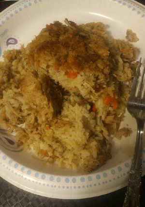 A picture of Rice and Chicken Casserole.