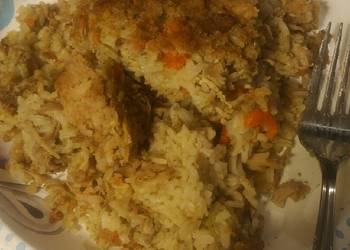 Easiest Way to Recipe Delicious Rice and Chicken Casserole