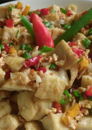 Foto resep Tahu cabe garam