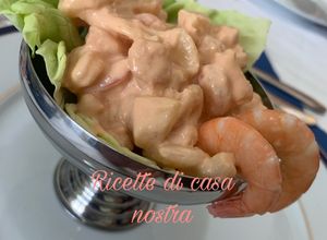 Foto di Gamberetti in salsa rosa