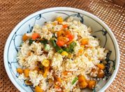 A picture of cơm chiên chay