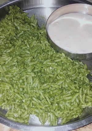 પાલક રાઈસ (Spinach Rice Recipe In Gujarai) રેસીપી મુખ્ય ફોટો