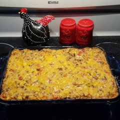A picture of Cheesy Doritos Pie.