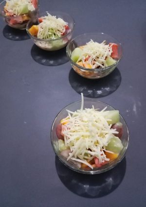 Foto resep Salad Buah tanpa yoghurt
