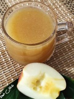 عکسی از دستور فالوده سیب و گلاب