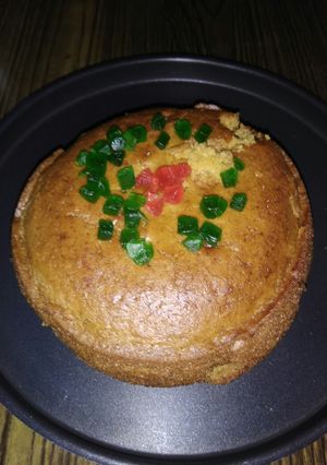 A picture of Tuti fruti cake.