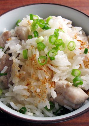 A picture of Lemongrass Chicken Jasmine Rice.