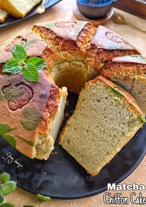 Foto resep Matcha Chiffon Cake