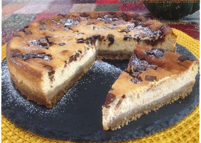 Il modo più semplice a Fai Qualsiasi notte della settimana Cheesecake di zucca e triplo cioccolato