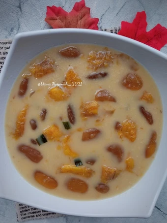 Langkah Gampang Membuat Resep  Kolak Pisang Kolang - kaling Kuah Fiber creme yang Menggugah Selera, Enak Banget