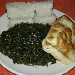 A picture of Mafaki $ spinach.