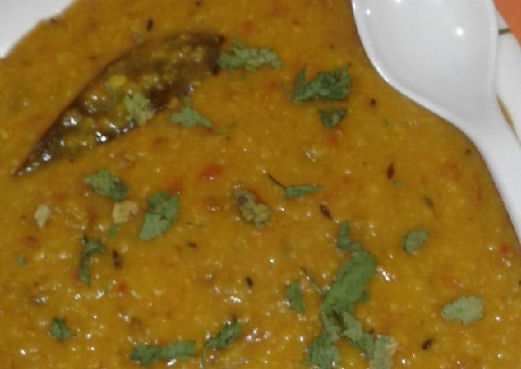 Recipe of Perfect #Porridge Khichdi (Dalia khichdi)😋😋