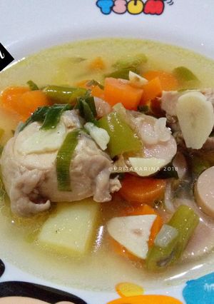 Foto resep Sop Ayam Kaya Rempah #SeninSemangat