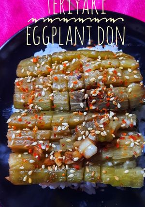 Foto resep Eggplant teriyaki Don